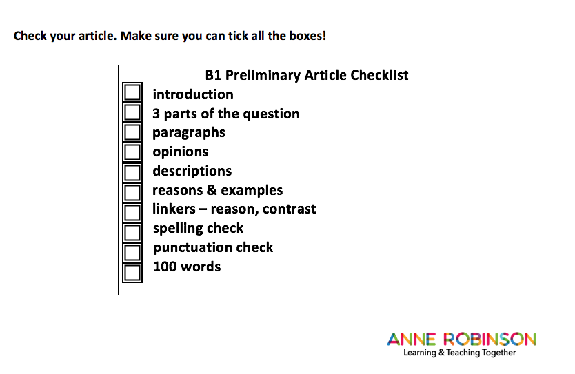 b1 level essay topics